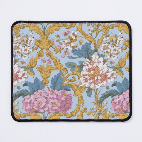 Item preview, Vintage Rococo Floral and Gold Acanthus designed and sold by Atlas Kai.