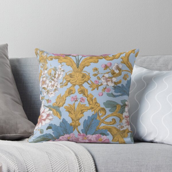 Item preview, Vintage Rococo Floral and Gold Acanthus  designed and sold by Atlas Kai.