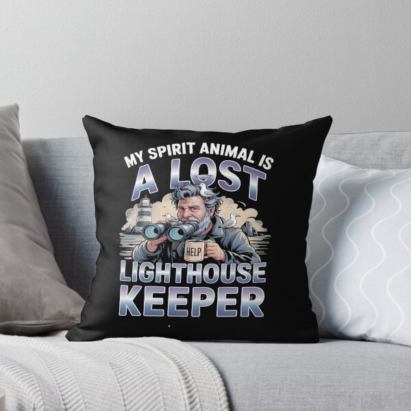 Item preview, chaotic lighthouse - sentient lighthouse - shrimp running the lighthouse - foghorn panic - quirky maritime - haunted lighthouse - glitchy lighthouse - sea chaos - coastal lighthouse designed and sold by JansenGS.
