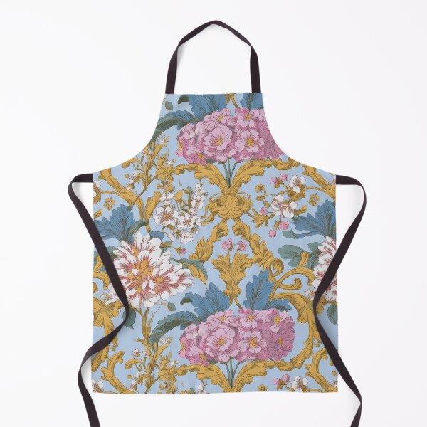 Item preview, Vintage Rococo Floral and Gold Acanthus designed and sold by Atlas Kai.