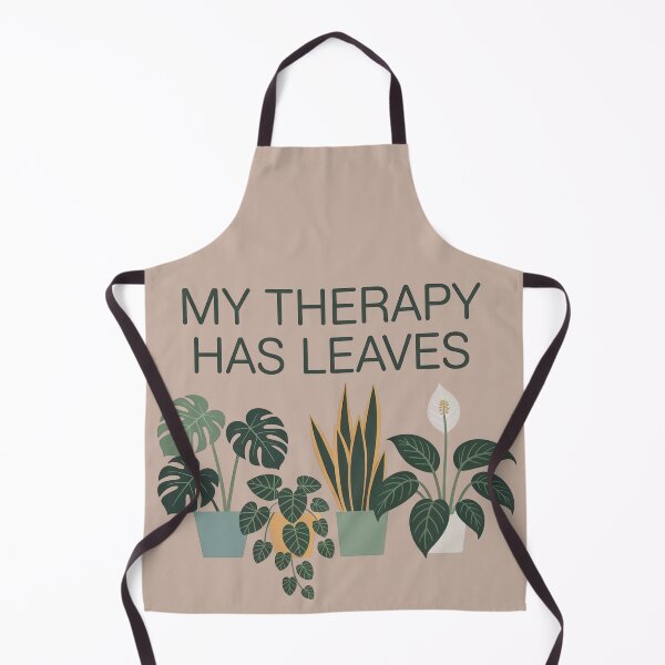 Item preview, My Therapy Has Leaves – Calm Nature Quote Design designed and sold by WikaKowalczyk.