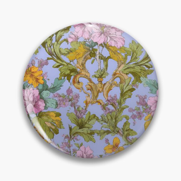 Item preview, Antique Engraved Floral Seamless Pattern designed and sold by Atlas Kai.