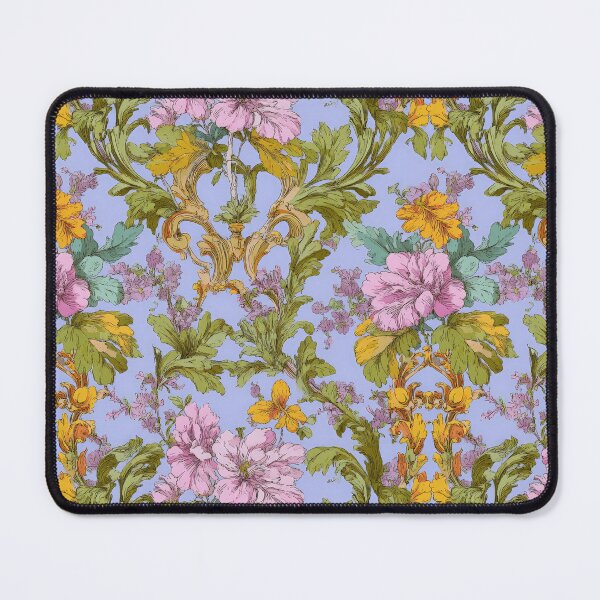Item preview, Antique Engraved Floral Seamless Pattern designed and sold by Atlas Kai.