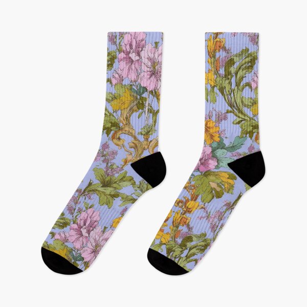 Item preview, Antique Engraved Floral Seamless Pattern designed and sold by Atlas Kai.