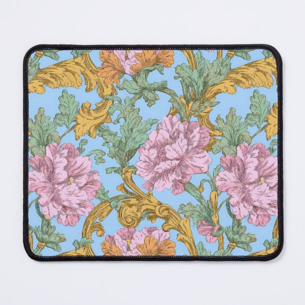 Item preview, Colorful Rococo Revival Flower Print designed and sold by Atlas Kai.