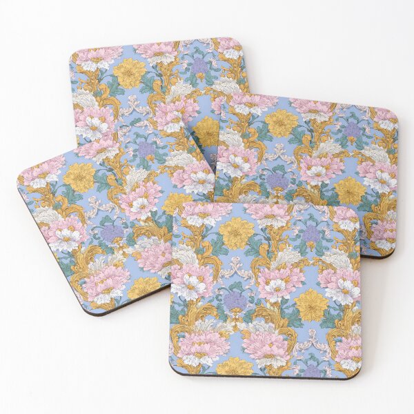 Item preview, Luxury Gold Acanthus Leaf Pattern designed and sold by Atlas Kai.