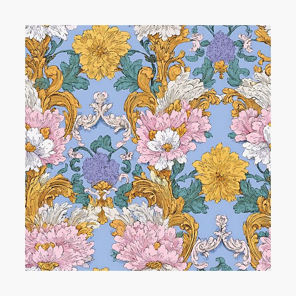Item preview, Luxury Gold Acanthus Leaf Pattern designed and sold by Atlas Kai.