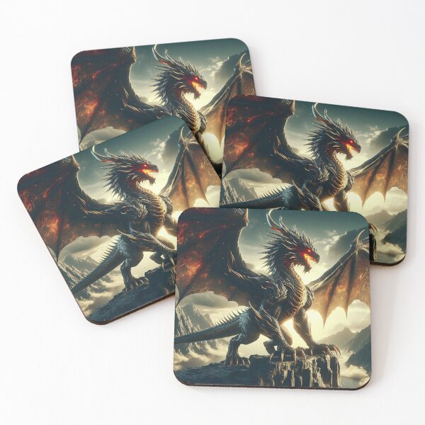 Item preview, King Gold Dragon designed and sold by GalleryBrisArt.