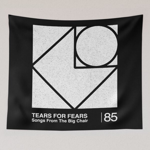 Item preview, Tears For Fears Songs From The Big Chair designed and sold by edraclick.