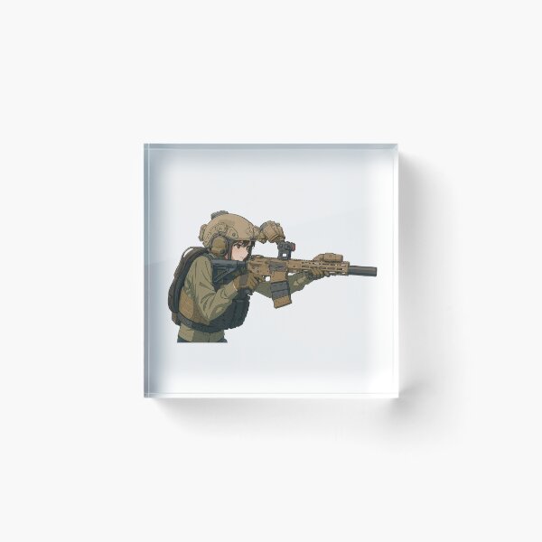 Item preview, PEW PEW GIRL – Cute, Loud, and Ready to Fire designed and sold by RAWLIFEGRAPHIC.