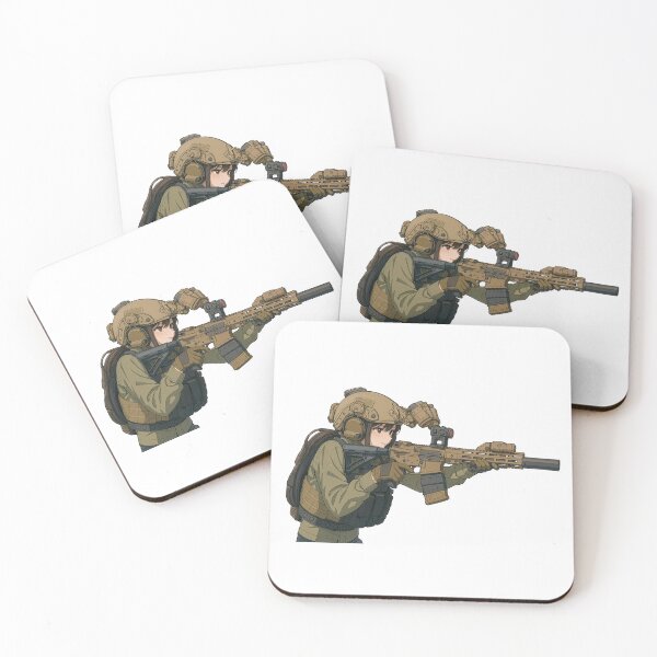 Item preview, PEW PEW GIRL – Cute, Loud, and Ready to Fire designed and sold by RAWLIFEGRAPHIC.