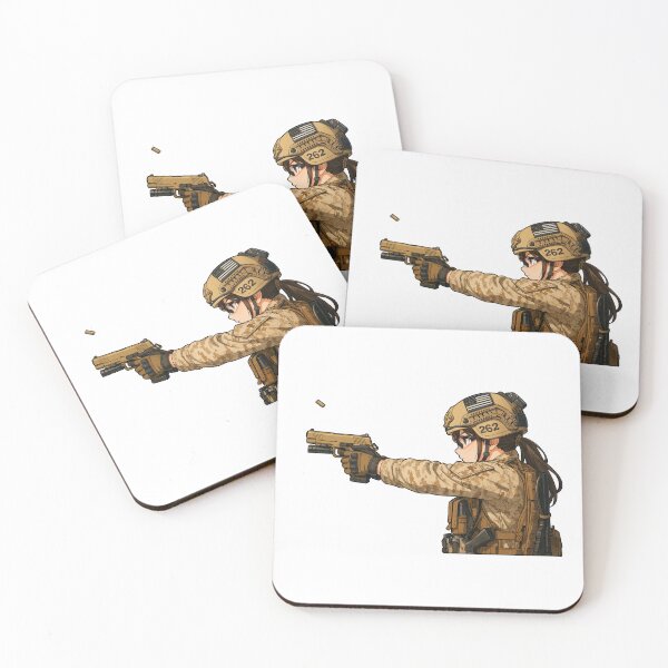 Item preview, PEW PEW GIRL – Cute, Loud, and Ready to Fire designed and sold by RAWLIFEGRAPHIC.