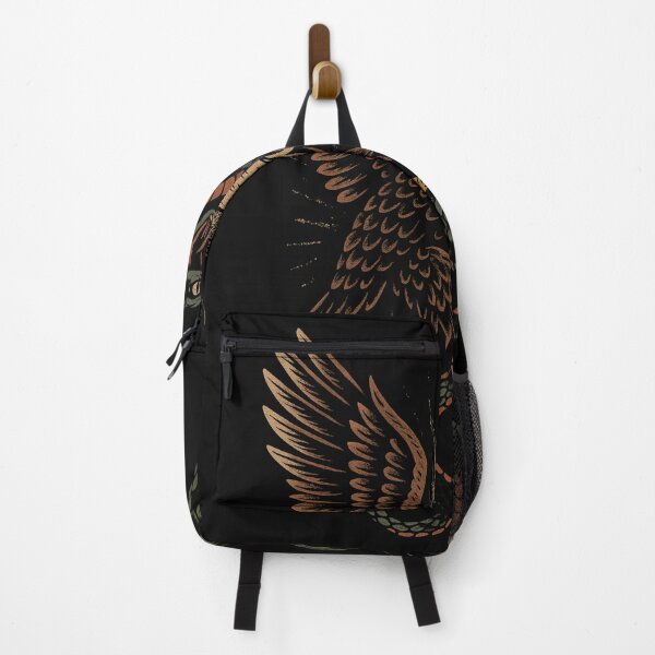 Item preview, eagle and snake fighting Sticker & Tee designed and sold by GeniePixel.