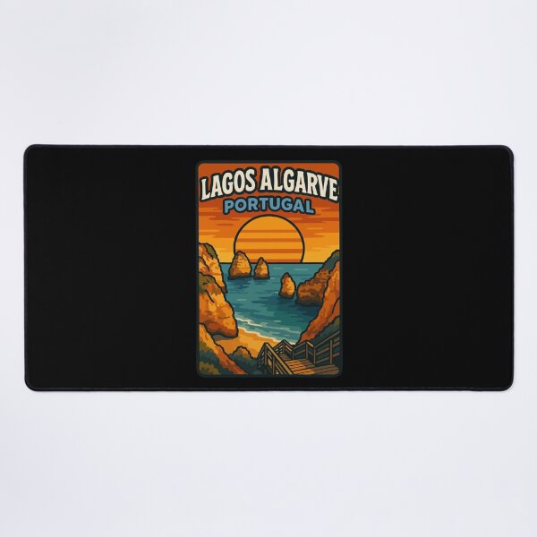 Item preview, Lagos Algarve Portugal Retro Vintage Travel designed and sold by TomFrontierArt.