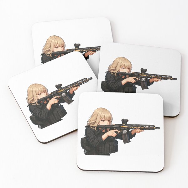 Item preview, PEW PEW GIRL – Cute, Loud, and Ready to Fire designed and sold by RAWLIFEGRAPHIC.