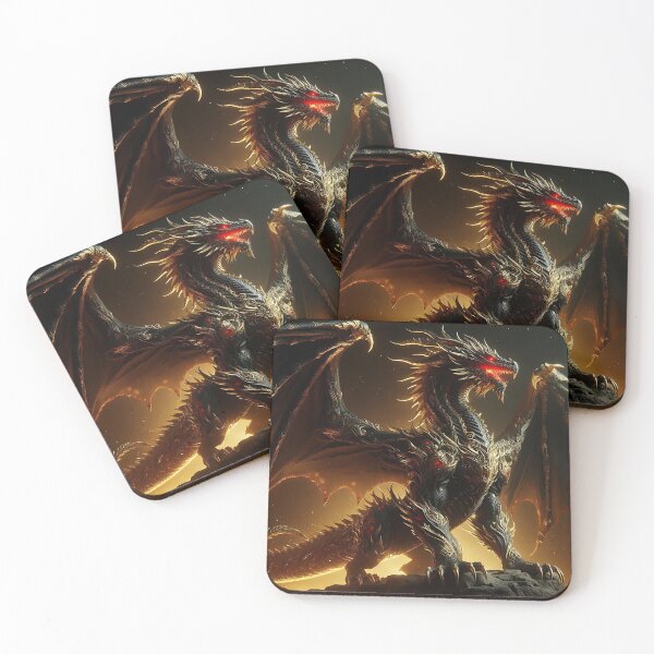 Item preview, King Gold Dragon designed and sold by GalleryBrisArt.