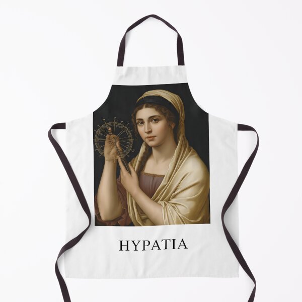 Item preview, Hypatia of Alexandria – Minimal Contemporary Art Tribute to Ancient Wisdom designed and sold by OzzFrequency.