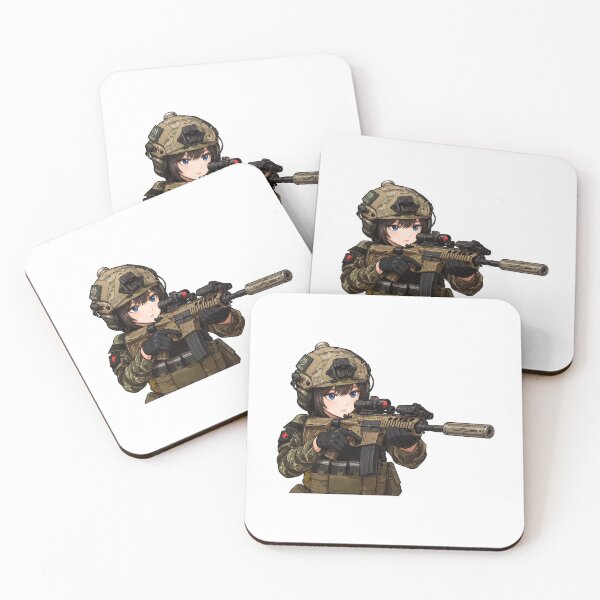 Item preview, PEW PEW GIRL – Cute, Loud, and Ready to Fire designed and sold by RAWLIFEGRAPHIC.