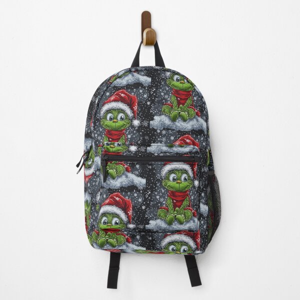 Item preview, Adorable Grinch Character Christmas Embroidery- Cross Stitch Holiday Art designed and sold by MiraLumeStudio.