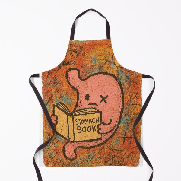 Item preview, Stomach Book Abstract Character Art designed and sold by NAVOZKA.