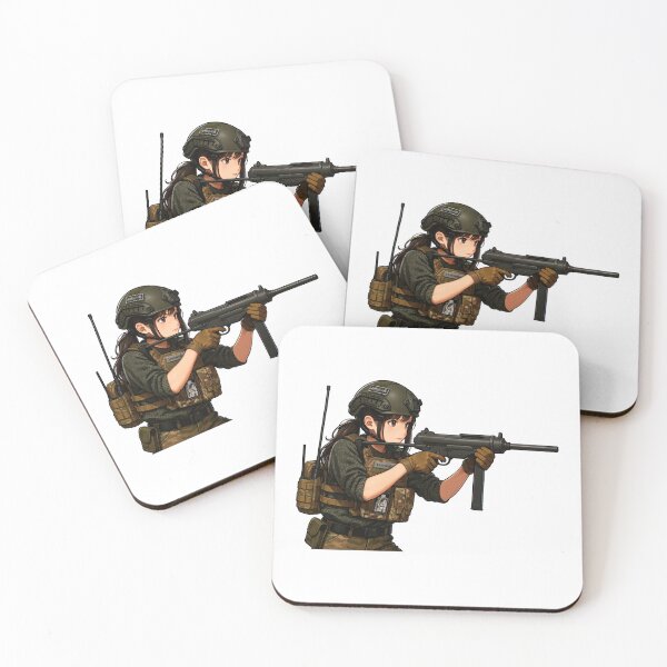 Item preview, PEW PEW GIRL – Cute, Loud, and Ready to Fire designed and sold by RAWLIFEGRAPHIC.