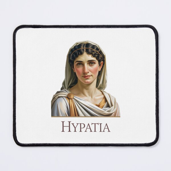 Item preview, Hypatia of Alexandria – Minimal Contemporary Art Tribute to Ancient Wisdom designed and sold by OzzFrequency.