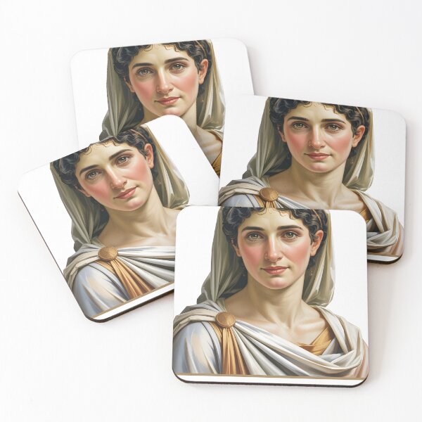 Item preview, Hypatia of Alexandria – Minimal Contemporary Art Tribute to Ancient Wisdom designed and sold by OzzFrequency.