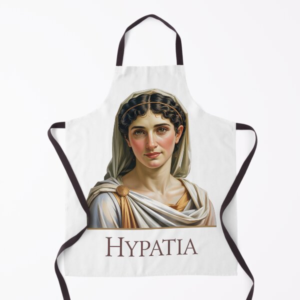 Item preview, Hypatia of Alexandria – Minimal Contemporary Art Tribute to Ancient Wisdom designed and sold by OzzFrequency.