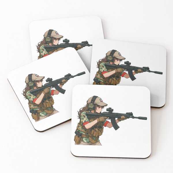 Item preview, PEW PEW GIRL – Cute, Loud, and Ready to Fire designed and sold by RAWLIFEGRAPHIC.