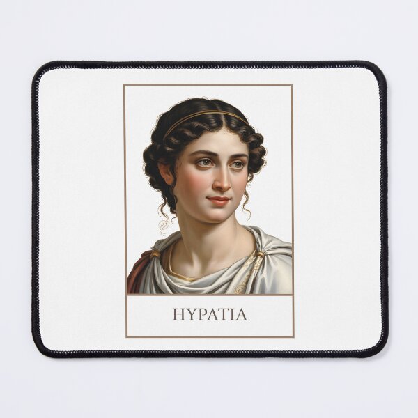 Item preview, Hypatia of Alexandria – Minimal Contemporary Art Tribute to Ancient Wisdom designed and sold by OzzFrequency.