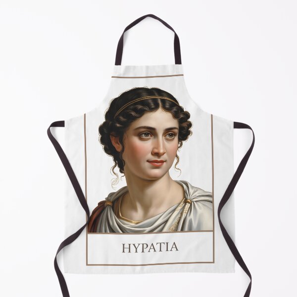 Item preview, Hypatia of Alexandria – Minimal Contemporary Art Tribute to Ancient Wisdom designed and sold by OzzFrequency.