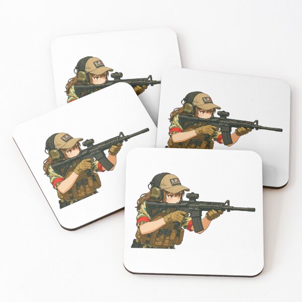 Item preview, PEW PEW GIRL – Cute, Loud, and Ready to Fire designed and sold by RAWLIFEGRAPHIC.