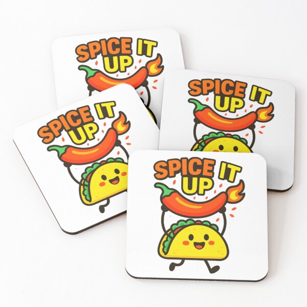 Item preview, Taco with spicy chili designed and sold by JonysCreativeDesigns.