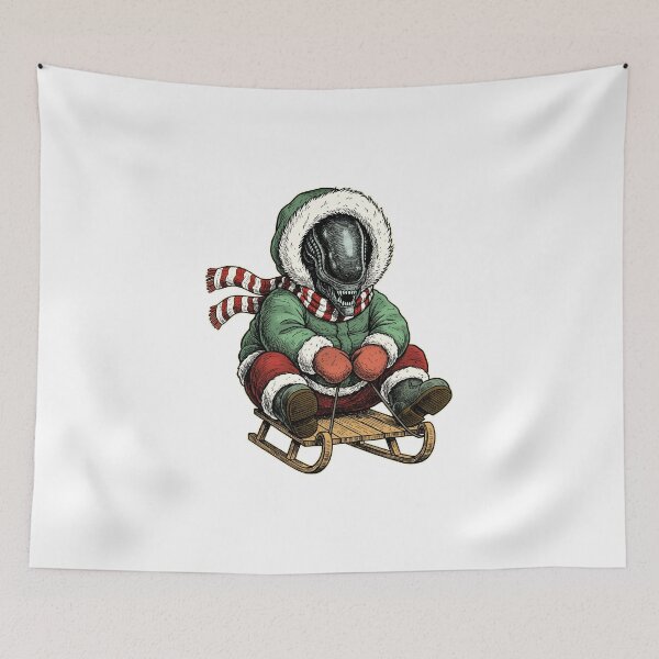 Item preview, Xenomorph on a sled designed and sold by krabbaraban.