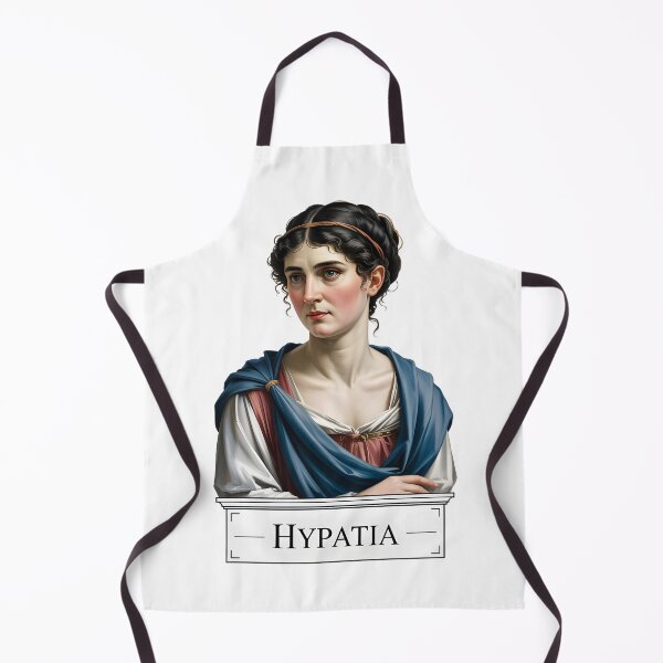 Item preview, Hypatia of Alexandria – Minimal Contemporary Art Tribute to Ancient Wisdom designed and sold by OzzFrequency.