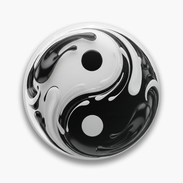 Item preview, YinYangFluidBalanceModernZenMinimalistTaoismHarmonyArt designed and sold by DarkNight9.