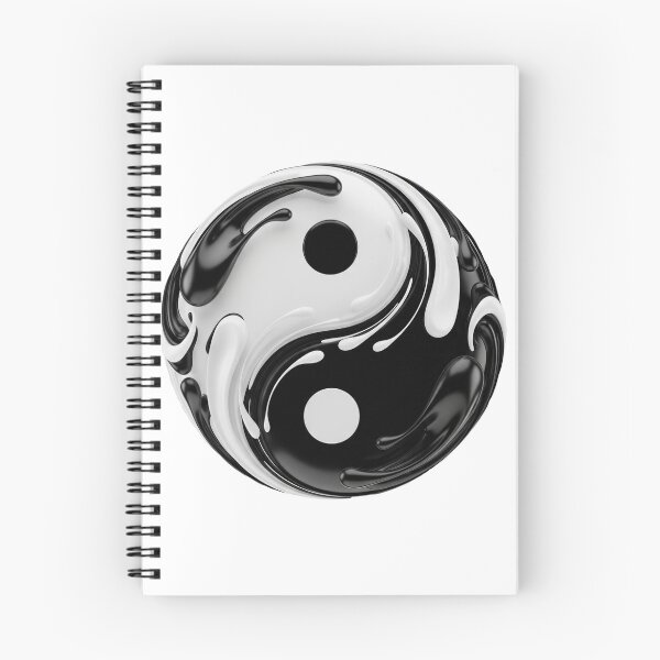 Item preview, YinYangFluidBalanceModernZenMinimalistTaoismHarmonyArt designed and sold by DarkNight9.