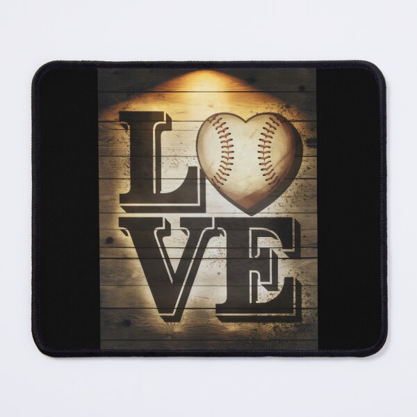 Item preview, Love Baseball. designed and sold by MyHappyArtShop.