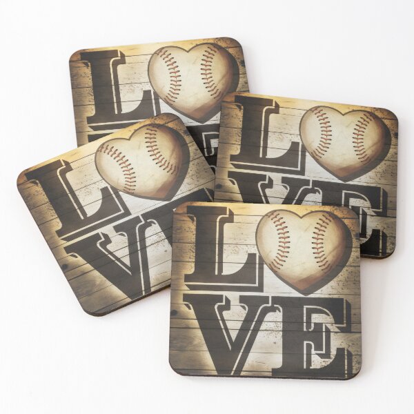 Item preview, Love Baseball. designed and sold by MyHappyArtShop.