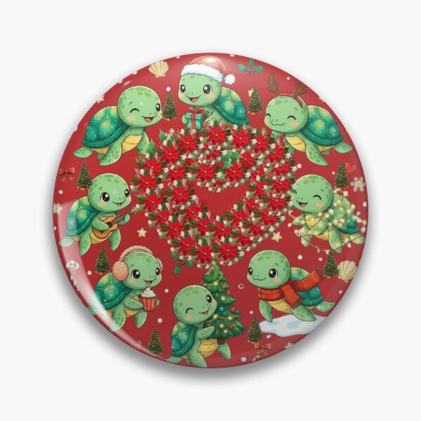 Item preview, Happy Turtles for christmas designed and sold by Shamrock12345.