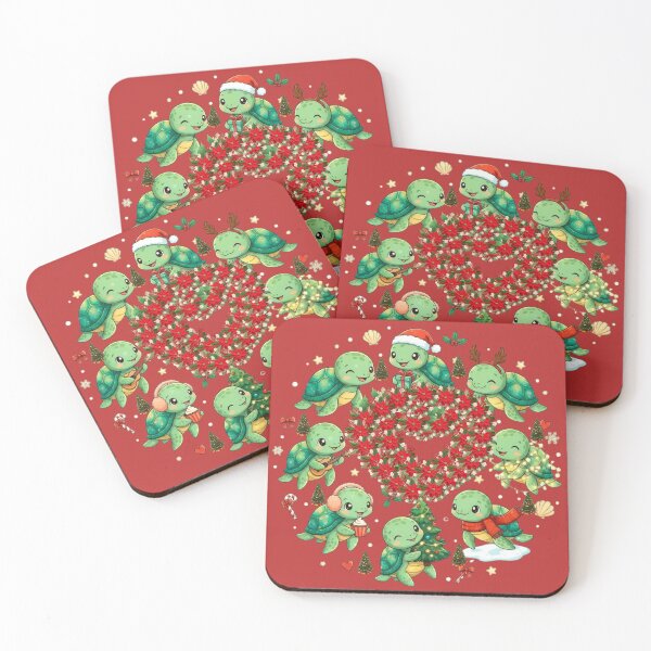 Item preview, Happy Turtles for christmas designed and sold by Shamrock12345.