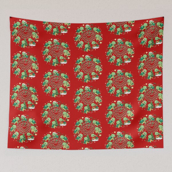 Item preview, Happy Turtles for christmas designed and sold by Shamrock12345.