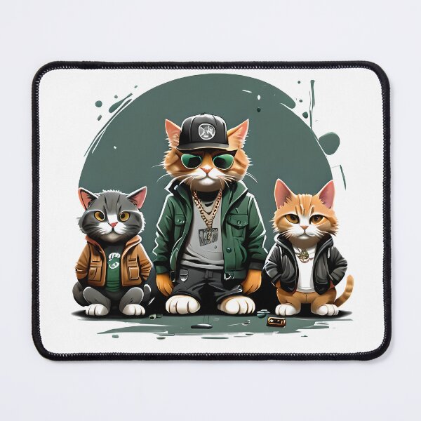 Item preview, Hip-Hop Cats with Attitude designed and sold by drintz.