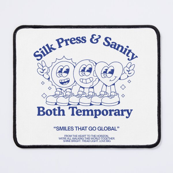 Item preview, Silk Press & Sanity — Both Temporary designed and sold by LifeWithLynnnn.