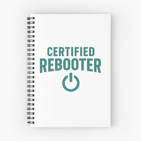 Item preview, Certified Rebooter - Funny IT Support Retro Design designed and sold by Work Life Tees.