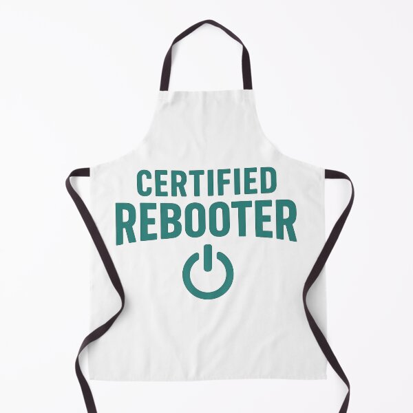 Item preview, Certified Rebooter - Funny IT Support Retro Design designed and sold by Work Life Tees.