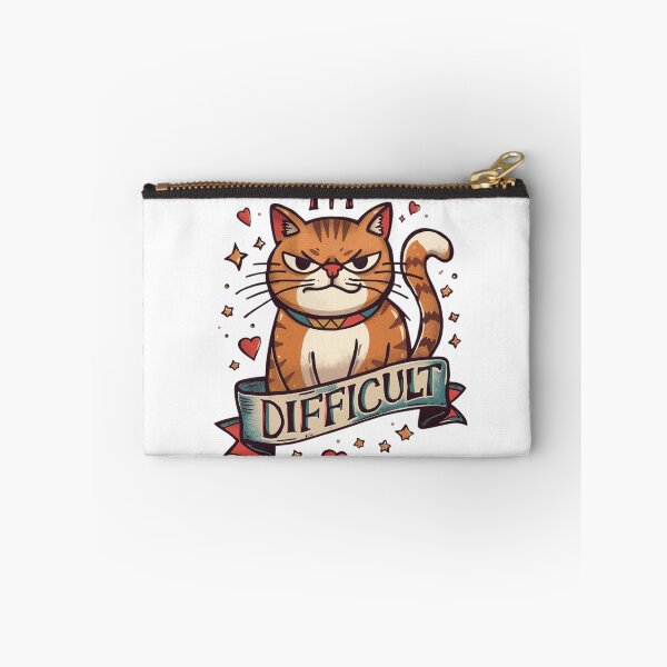 Item preview, I'm Difficult, GIft For Cat Lovers, Difficult Cat designed and sold by sz0g0.