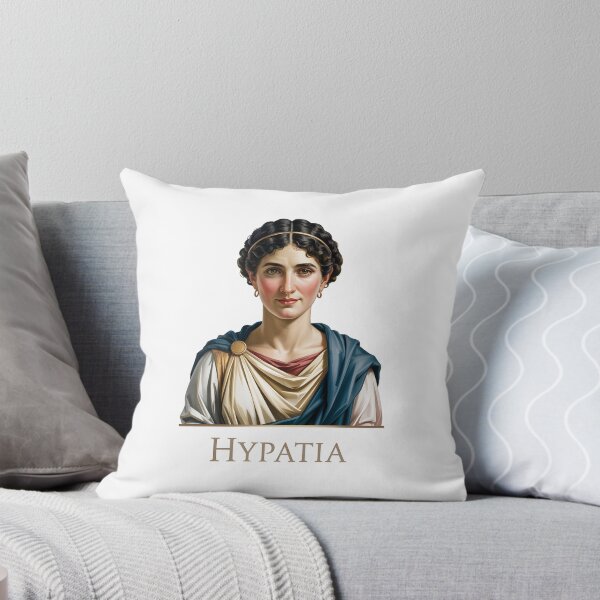 Item preview, Hypatia of Alexandria – Minimal Contemporary Art Tribute to Ancient Wisdom designed and sold by OzzFrequency.