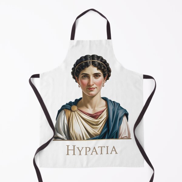Item preview, Hypatia of Alexandria – Minimal Contemporary Art Tribute to Ancient Wisdom designed and sold by OzzFrequency.