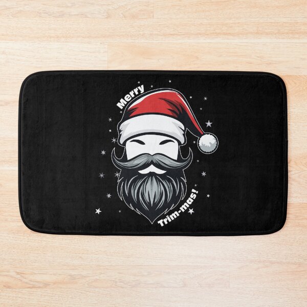Item preview, Merry Trim-mas Funny Christmas Barber Art designed and sold by RitaStudio.